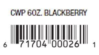 6oz Prop Bar Code