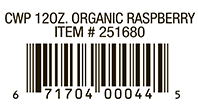 12oz Prop Bar Code