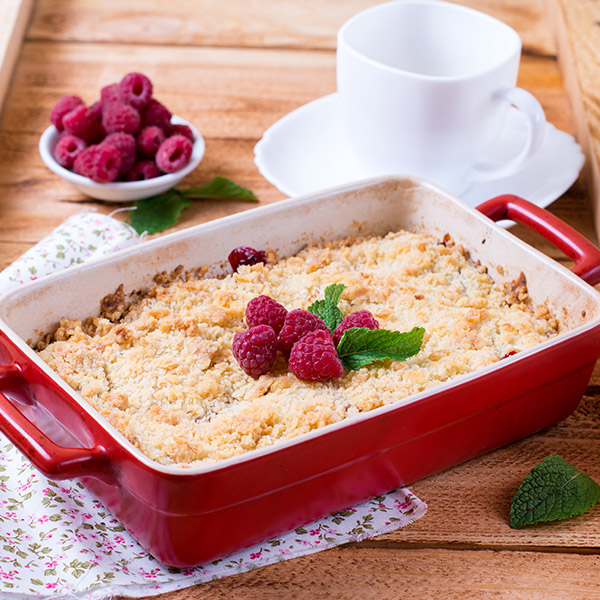 Raspberry Crumb Bars